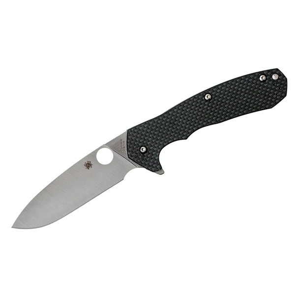 SPYDERCO Amalgam 3.8in Carbon Fiber/G-10 Laminate Knife (C234CFP)