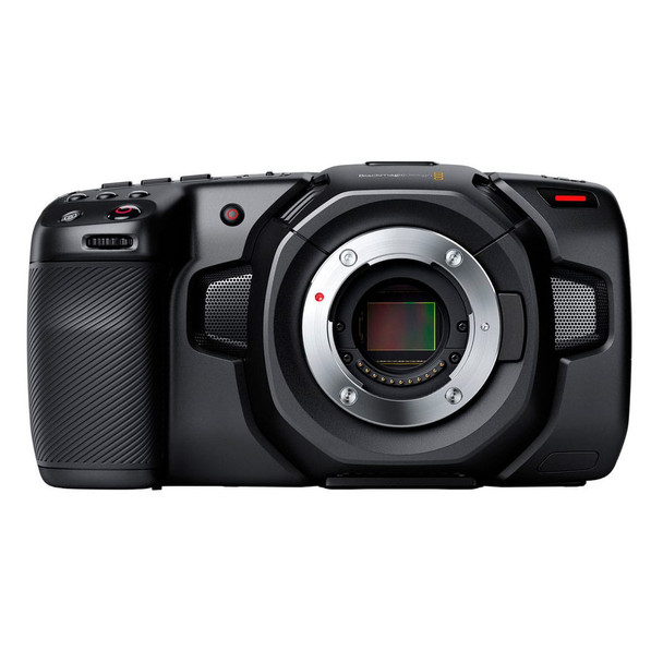 BLACKMAGIC DESIGN Blackmagic Pocket Cinema Camera 4K with Blackmagic Pocket Camera Battery Grip (CINECAMPOCHDMFT4K+CINECAMPOCHDXBT)
