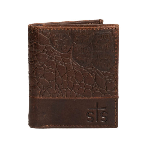 product variation STS Men's Catalina Croc Hidden Cash Wallet (STS-63484) image