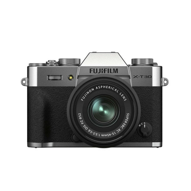 product variation FUJIFILM X-T30 II Silver Mirrorless Camera with XC 15-45mm Lens Kit (16759768) image