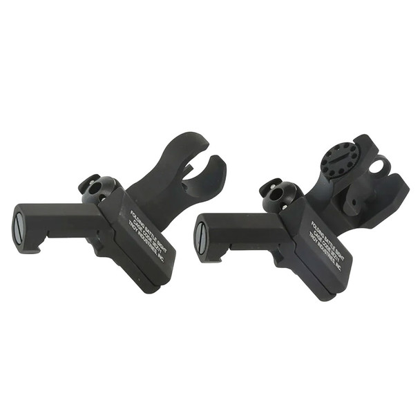 product variation TROY 45 Degree Offset Black HK Front and Round Rear BattleSight Set (SSIG-45S-HRBT-00) image