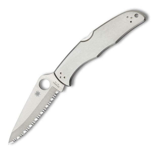 SPYDERCO Endura 4 Stainless SpyderEdge Folding Knife (C10S)