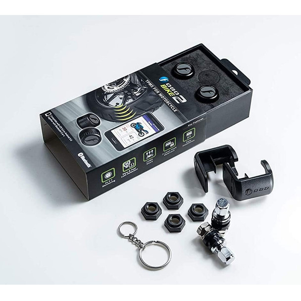 FOBO Bike 2 Black Tire Pressure Monitoring System for Trike (21F-SAS-13-FM2441)