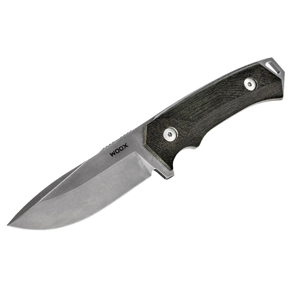 WOOX Rock 62 Micarta Plain Fixed Knife (BU.KNF001.07)