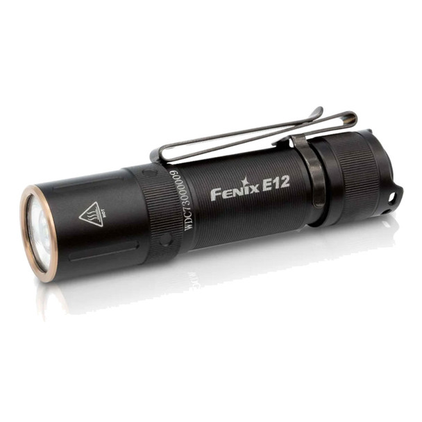 product variation FENIX E12 V2.0 160 Lumens AA Black Flashlight (E12-V2.0) image