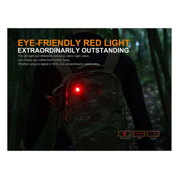 product variation FENIX LD15R 500 Lumens USB Rechargeable Right Angle Black Flashlight (LD15R) image