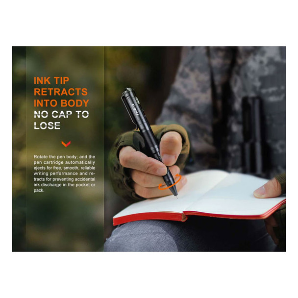 product variation FENIX T6 Tactical 80 Lumens Black Penlight (T6-Black) image