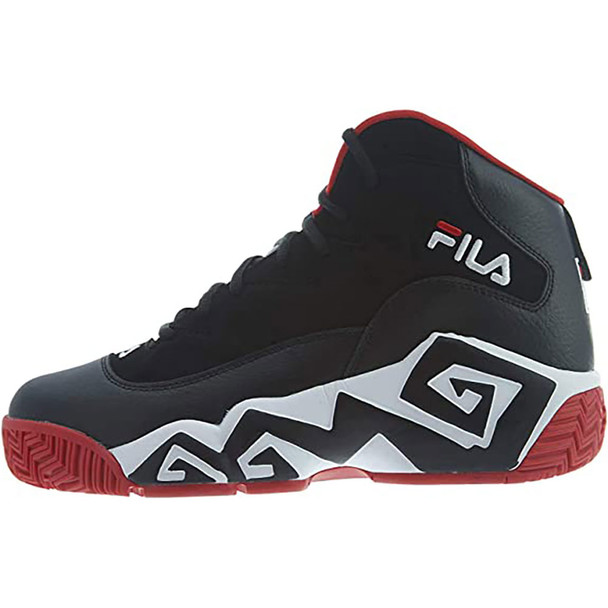 Black/White/Fila Red