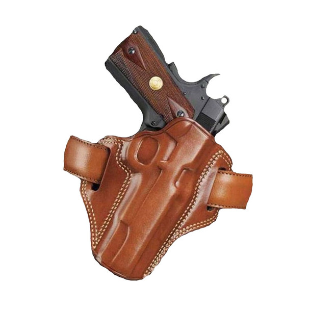 product variation GALCO Combat Master Tan Right Hand Belt Holster For S&W N Frame 4in (CM126) image
