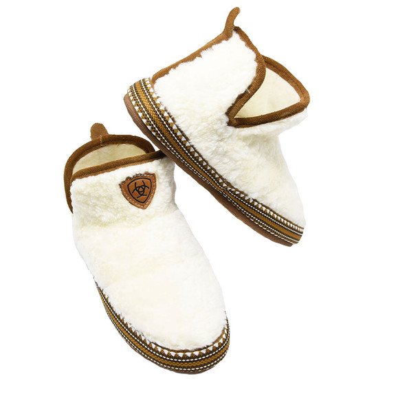 Ariat Faux Fur Slipper Bootie - Women's Shoes in Appaloosa