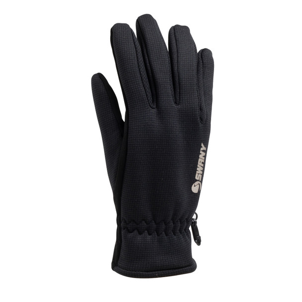 product variation SWANY Men's I-Hardface Runner Black Gloves (RC-35M-BK) image