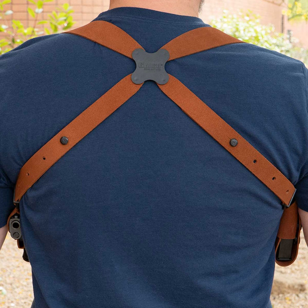 product variation GALCO Classic Lite 2.0 Natural Right Hand Shoulder System For Smith & Wesson J Frame 640 2 1/8" .357 (CL2-160) image