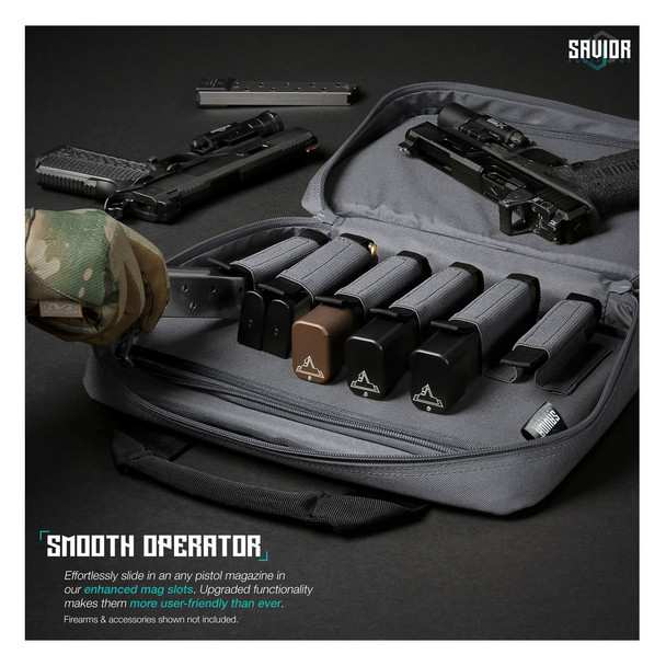 SAVIOR EQUIPMENT Specialist Series Soft Double Pistol Bag HC