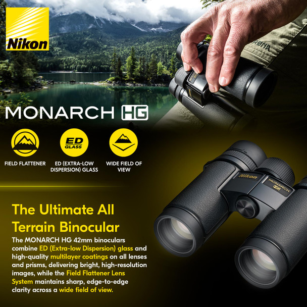 product variation NIKON Monarch HG 10x42mm Binoculars (16028) image