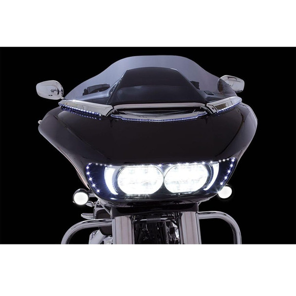 product variation CIRO LED Lighted Black Vent Trim for Motorcycles (40021) image