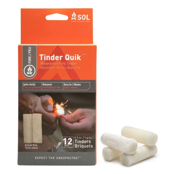 product variation SURVIVE OUTDOORS LONGER Tinder Quik 12-Count Fire Starters (1400006) image