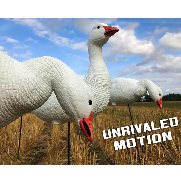 product variation WHITE ROCK DECOYS Snow/Blue EVAC Fullbody Goose Decoys, 12-Pack (EVACSOB12) image