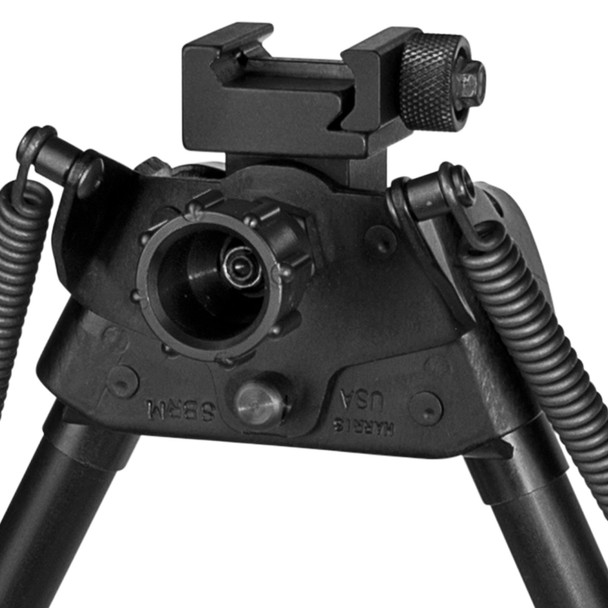product variation HARRIS S-BRMP Engineering Anodized Black Rotating Bipod with Leg Notch (S-BRMP) image
