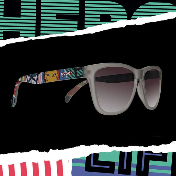 product variation GOODR Eat. Sleep. Save the World. Sunglasses (G00294-OG-BK1-GR) image