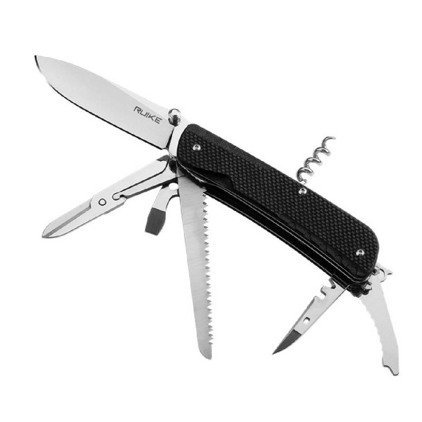 product variation RUIKE LD Multifunctional G10 Black Knife (LD42-B) image