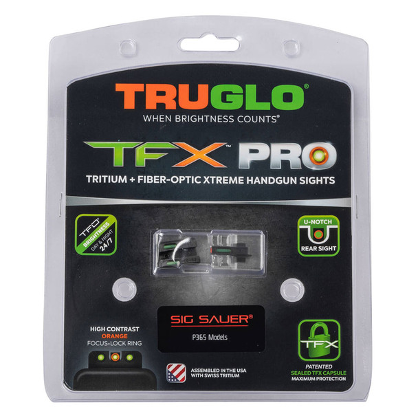 product variation TRUGLO TFX Pro Xtreme Handgun Night Sights for Sig Sauer P365 (TG13SG4PC) image