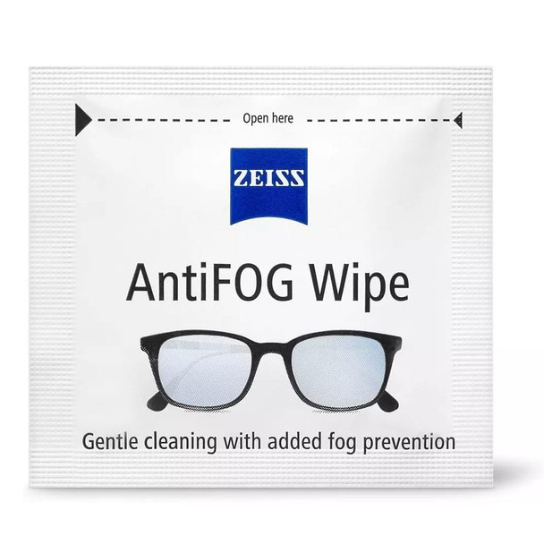 ZEISS Anti-Fog Lens Wipes, 30-Pack (000000-2451-375)