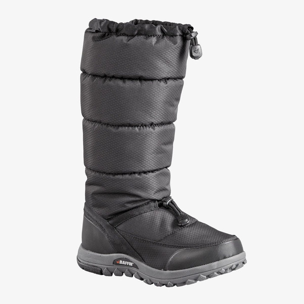 product variation Baffin Cloud black women's tall winter boot with an ankle drawstring image