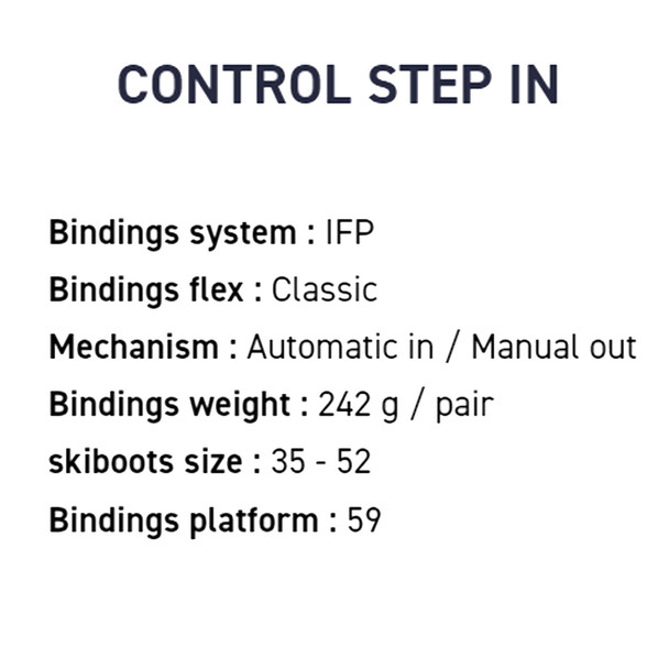 product variation ROSSIGNOL Unisex Control Step In Nordic Bindings (RJM1004) image