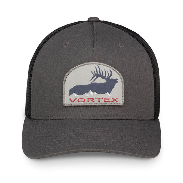product variation VORTEX Men's Elk Patch Charcoal Cap (223-06-CHR) image