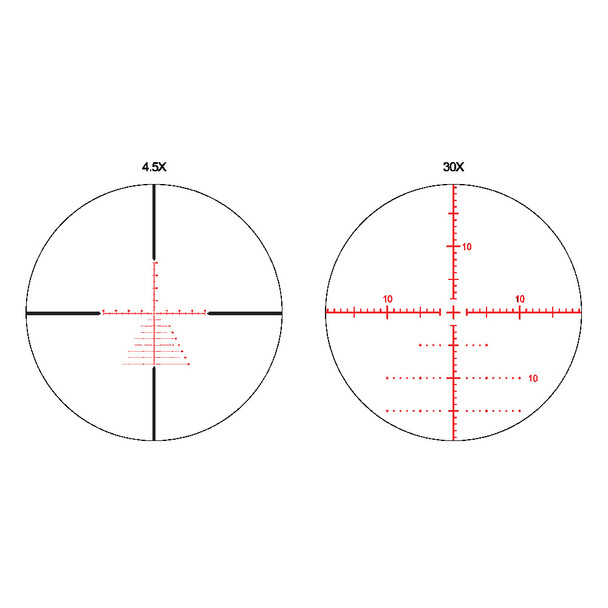 ATHLON OPTICS Ares ETR 4.5-30x56 34mm APLR2 FFP IR MOA Reticle Brown Riflescope (212101B)