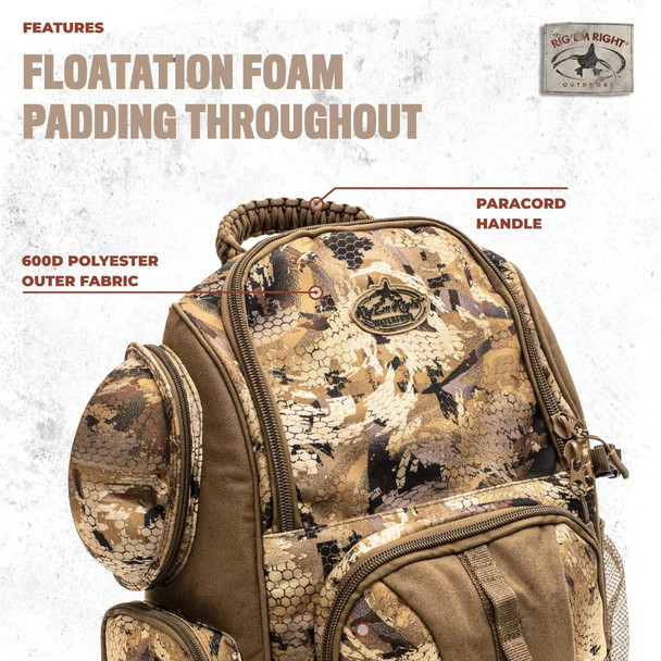 product variation RIG'EM RIGHT Lowdown Floating Optifade Marsh Backpack (302-M) image