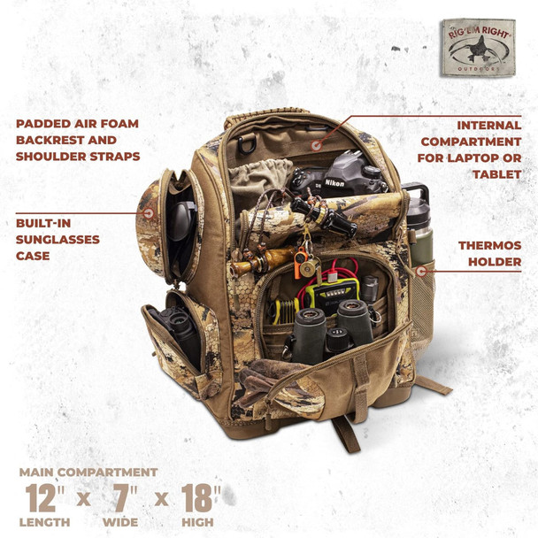 product variation RIG'EM RIGHT Lowdown Floating Optifade Marsh Backpack (302-M) image