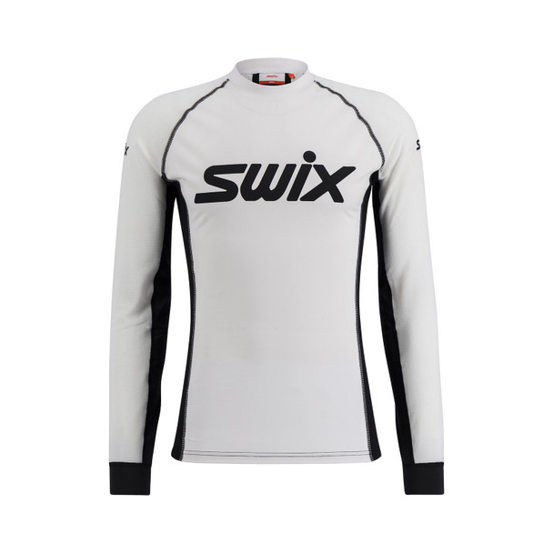 product variation SWIX Men's Triac Dry Breathe Bright White/Black Long Sleeve Shirt (10089-23-00017) image