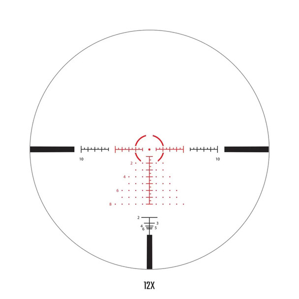 product variation ATHLON OPTICS Helos BTR GEN2 2-12x42 Riflescope, AHMR2 FFP IR MIL Reticle (214105) image