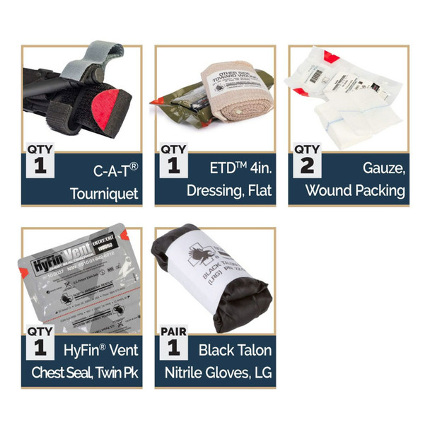 product variation NAR RIG Series Eagle IFAK Basic Multicam First Aid Kit (80-0511) image
