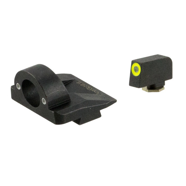 product variation AmeriGlo Ghost Ring night sight set for Gen 5 Glock with LumiGreen front outline image
