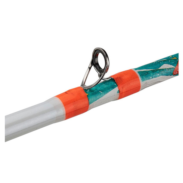 product variation PROFISHIENCY 6ft Krazy Fiberglass Spincast Combo (6KRZYSCREC) image