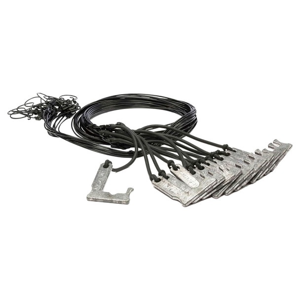 product variation RIG'EM RIGHT Pre-Rigged 72in With 6oz per dozen J-Weights (PR-J-6) image