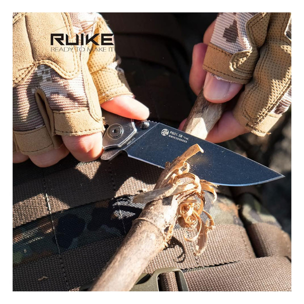 product variation RUIKE 420 SS Black Folding Knife (P801-SB) image