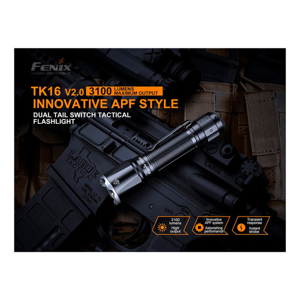 product variation FENIX TK16 V2.0 Tropic Green 3100 Lumen Tactical Flashlight (TK16v2-Tropic-Green) image