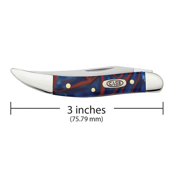 product variation CASE XX Small Texas Toothpick Patriotic Kirinite Pocket Knife (11202) image