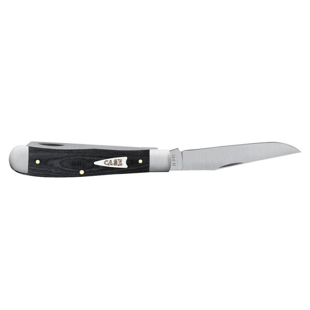 product variation CASE XX Trapper Smooth Black Micarta 2-Blade Pocket Knife (27730) image