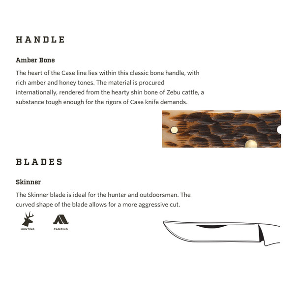 product variation CASE XX Sod Buster Jr Peach Seed Jig Amber Bone CS Pocket Knife (30092) image