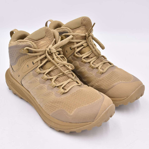 product variation Open Box (Great condition, limited use): MERRELL Nova 3 Mid Wp Unisex, Color: Coyote, Size: 7 (J005051-7) image