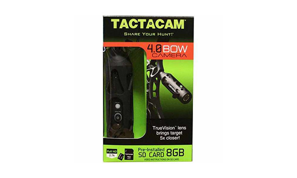 TACTACAM 4.0 Bow Package Flat Black Mounted Camera (TA-4-BOW)