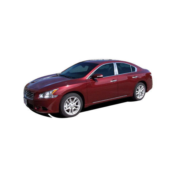 product variation QAA 6 Piece Stainless Pillar Post Trim Fits Nissan Maxima 2009-2014 (PP29541) image