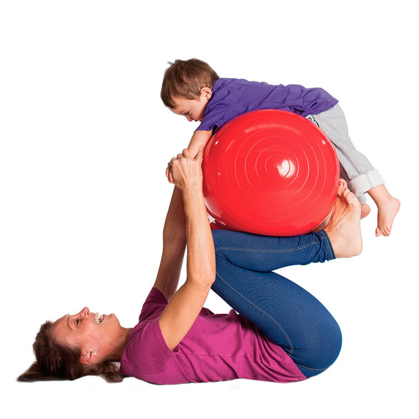 GYMNIC Physio Roll 40 Red Exercise Ball (8801)