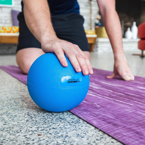 product variation GYMNIC Heavymed 3 Blue 17cm/3kg/6.6lb Medicine Ball (9730) image