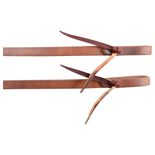 product variation MARTIN SADDLERY Harness Split Reins Natural 1/2in Thick Tied Ends (SR12H) image