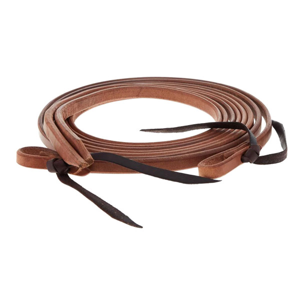 product variation MARTIN SADDLERY Harness Split Reins Natural 1/2in Thick Tied Ends (SR12H) image